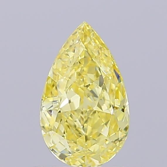 1.04 CT Fancy Intense Yellow PEAR