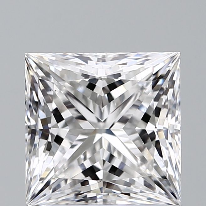 2.08 ct. princess Lab Grown Diamond front image