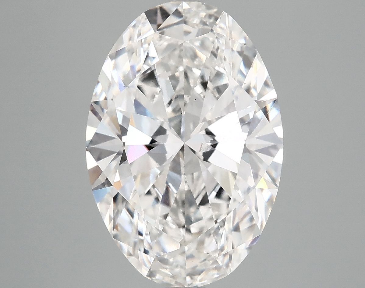 5.03 ct. oval Lab Grown Diamond front image
