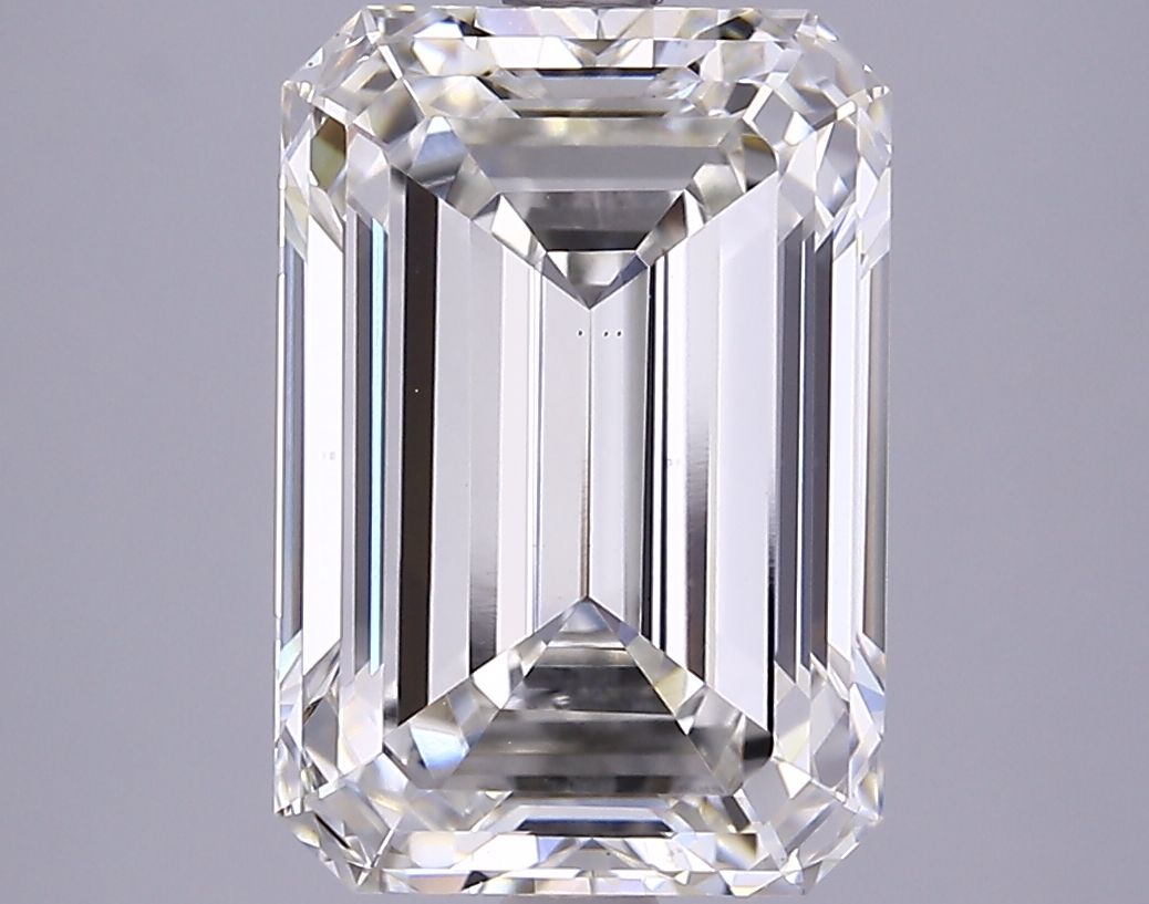 5.01 ct. emerald Lab Grown Diamond front image