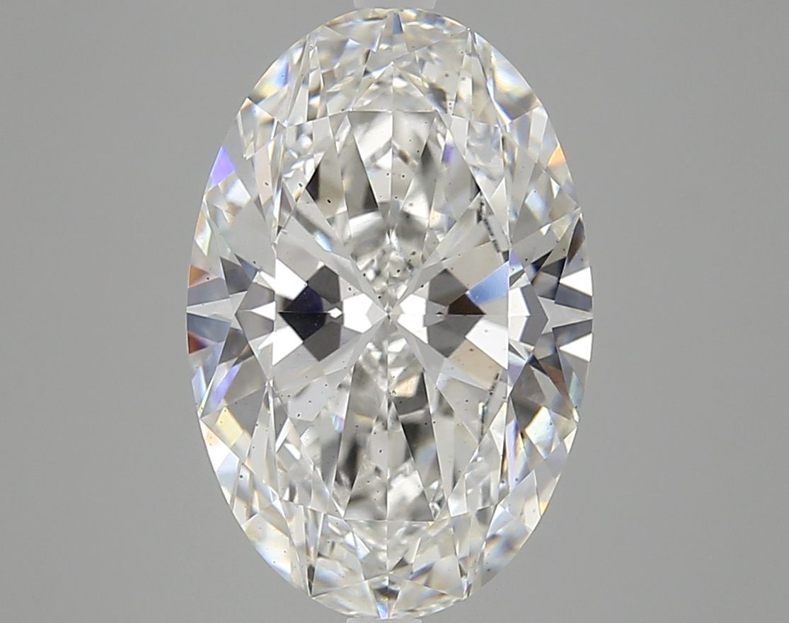 5.51 ct. oval Lab Grown Diamond front image