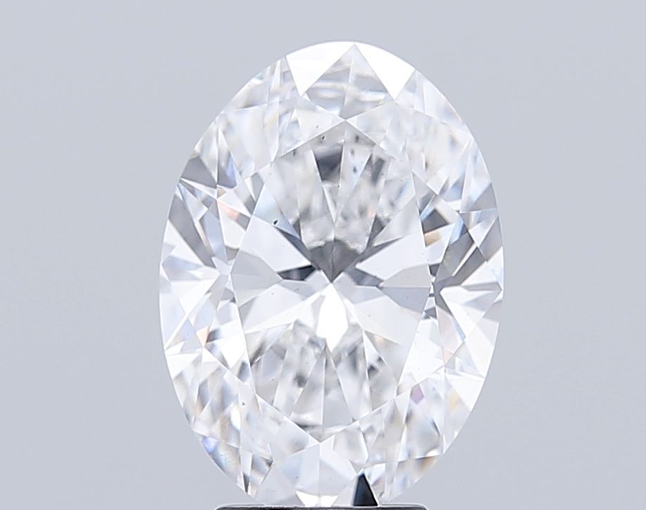 4.57 ct. oval Lab Grown Diamond front image
