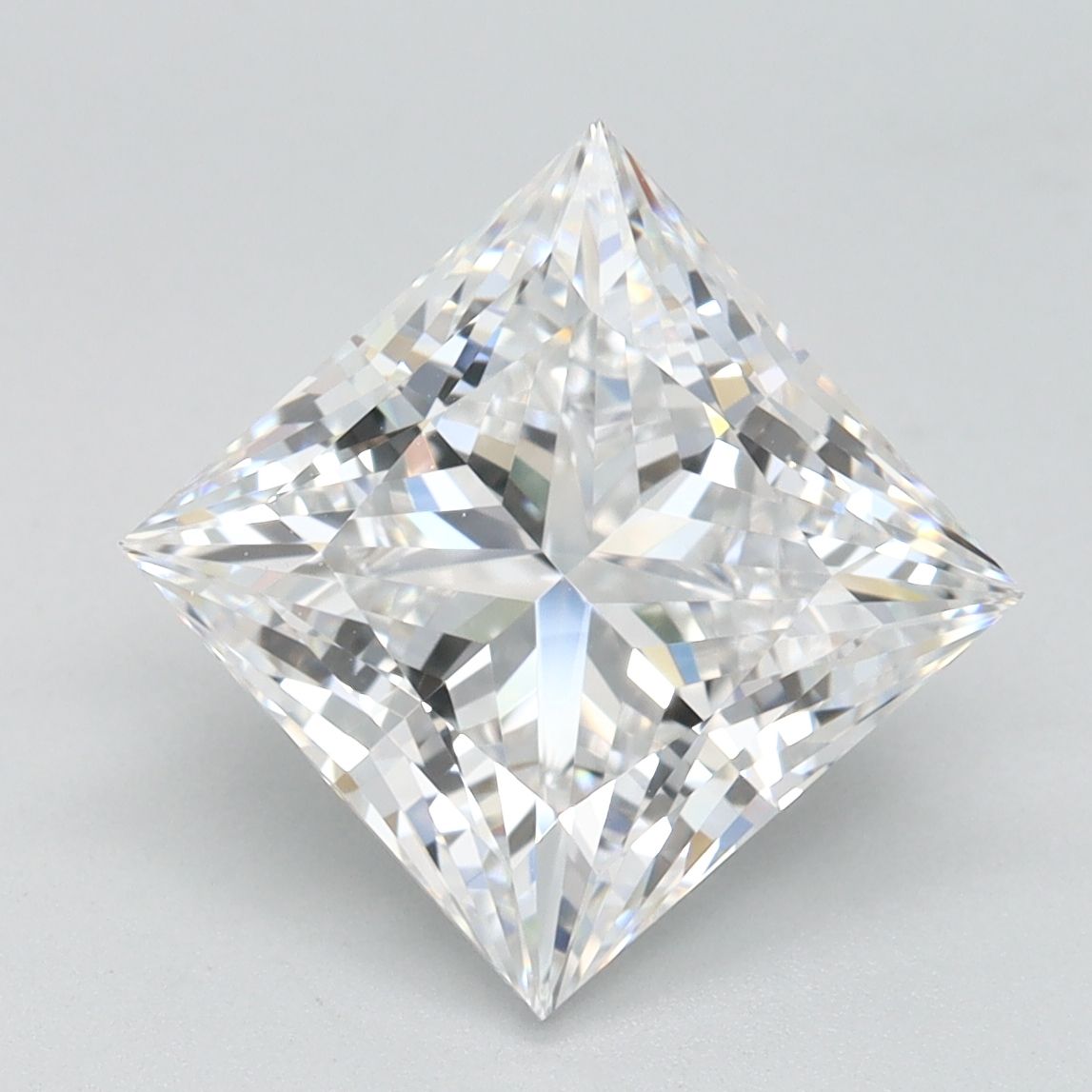 3.15 ct. princess Lab Grown Diamond front image