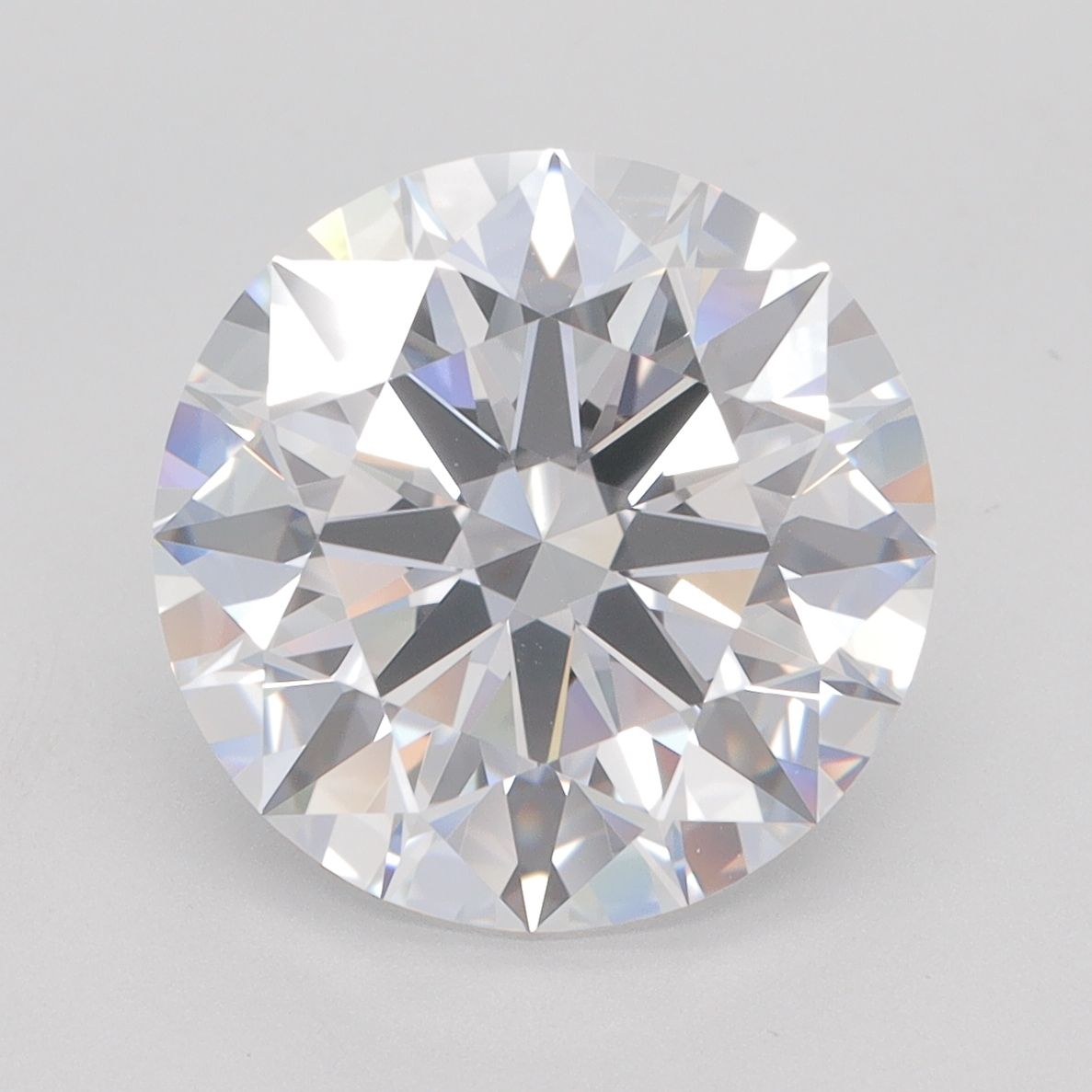 5.31 ct. round Lab Grown Diamond front image