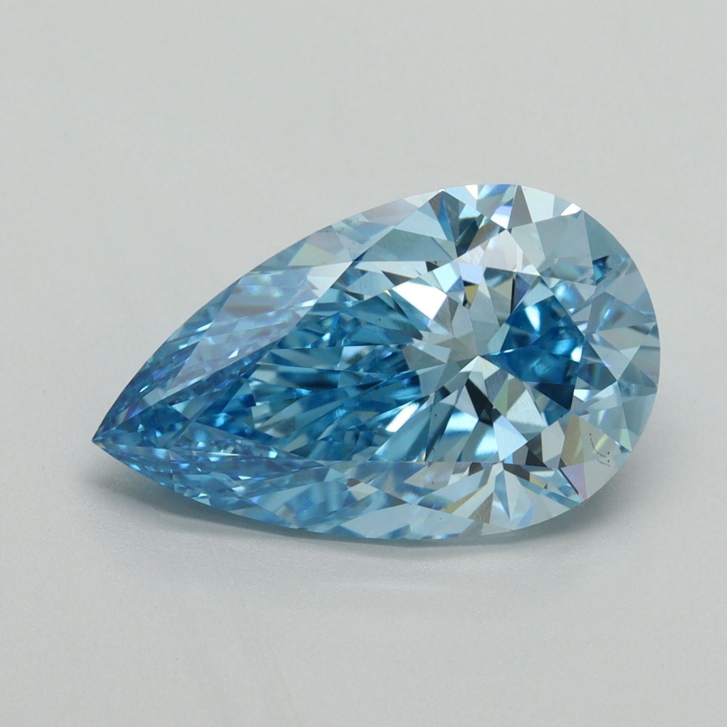 5.02 ct. pear Lab Grown Diamond front image