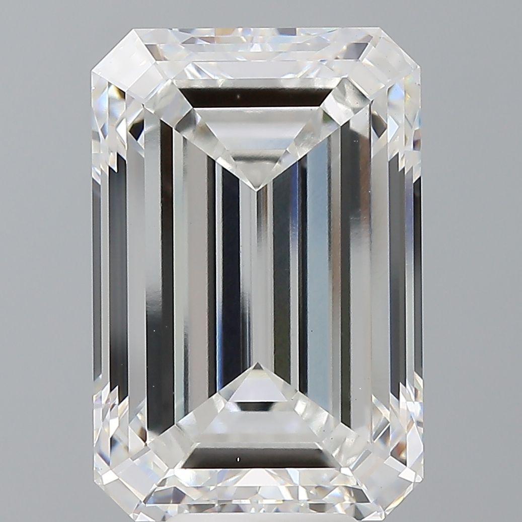 9.56 ct. emerald Lab Grown Diamond front image