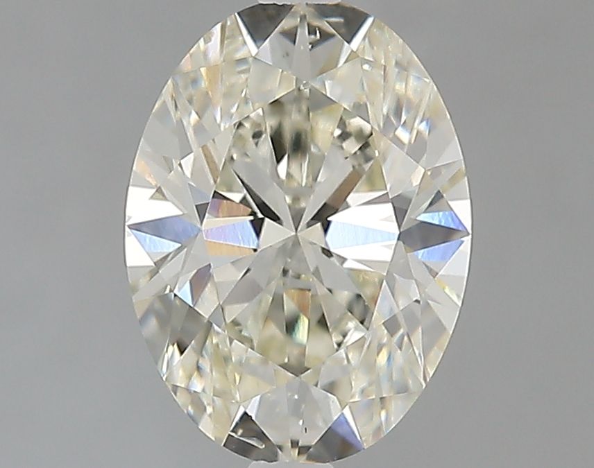 2.07 ct. oval Lab Grown Diamond front image