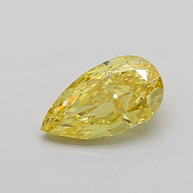 1.06 CT Fancy Vivid Yellow PEAR