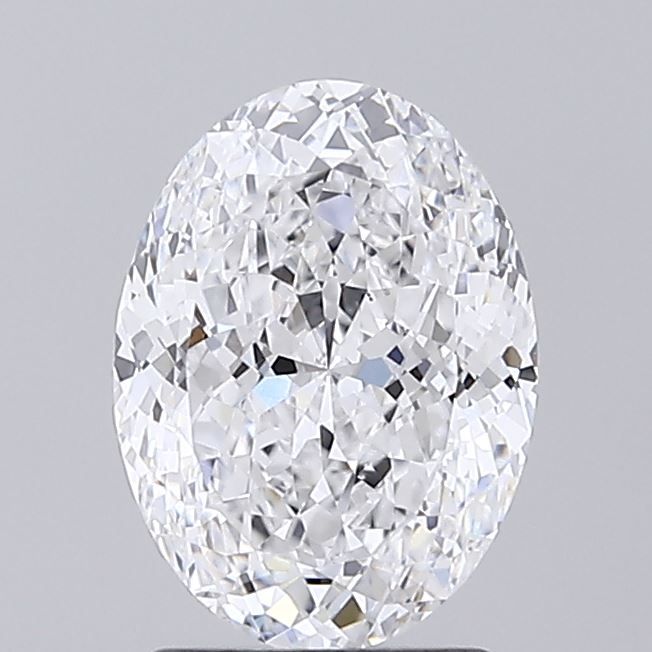 2.07 ct. oval Lab Grown Diamond front image
