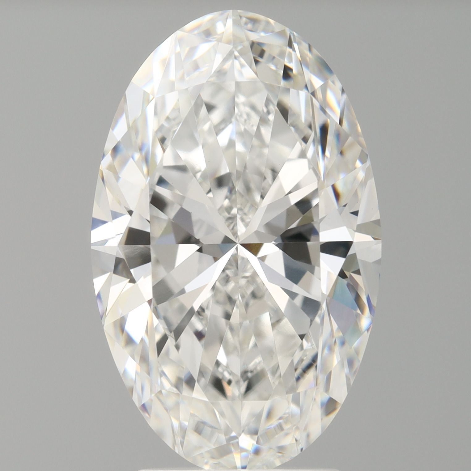 4.01 ct. oval Lab Grown Diamond front image
