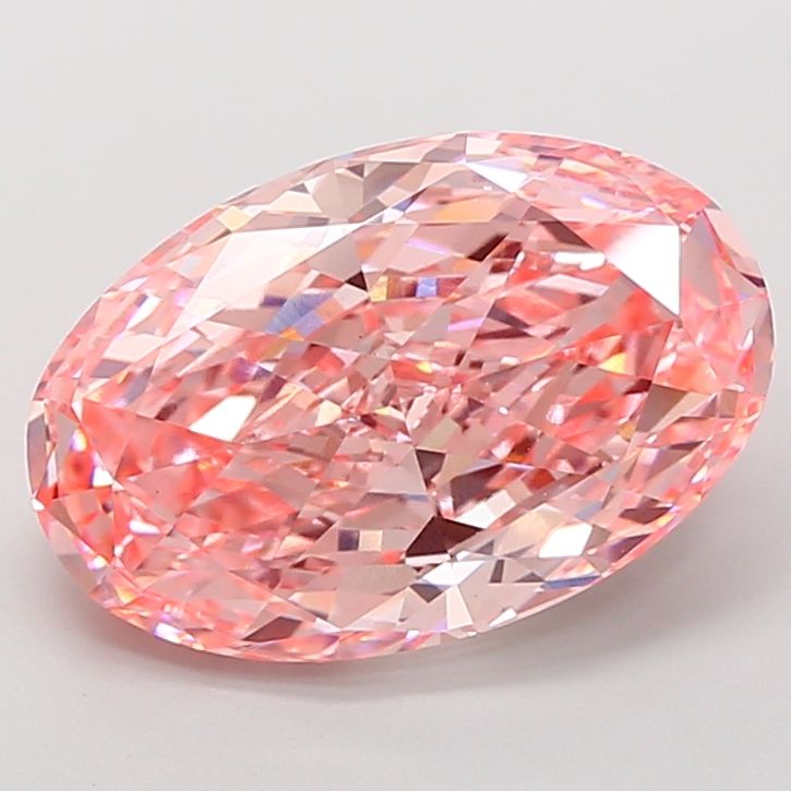 9.32 ct. oval Lab Grown Diamond front image