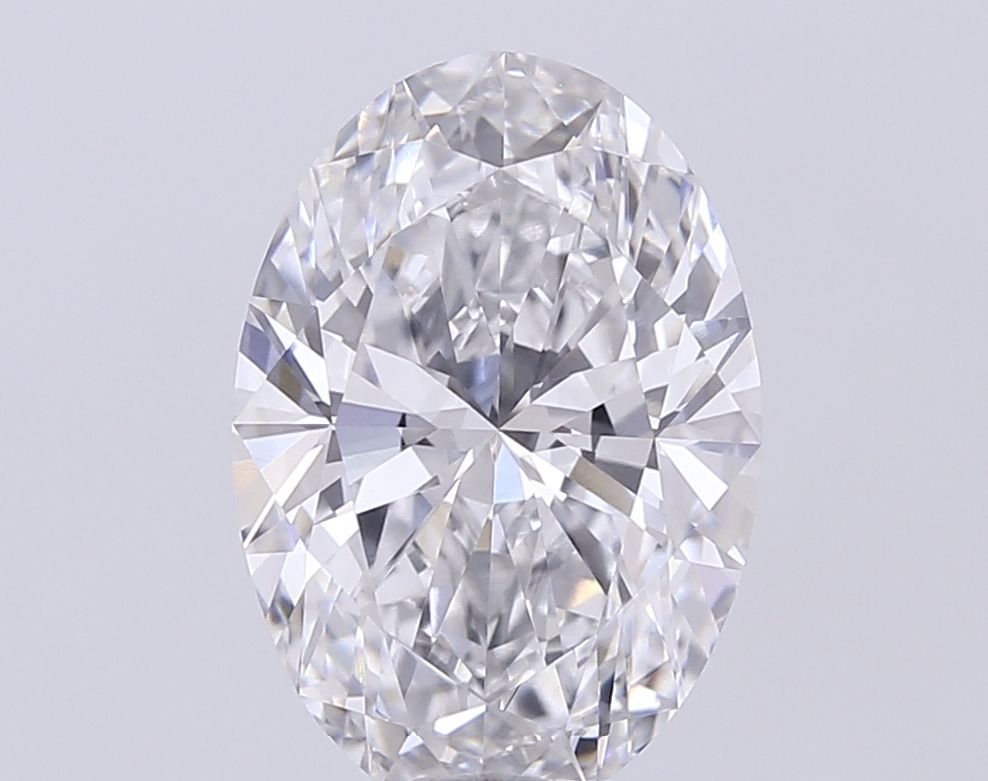 5.34 ct. oval Lab Grown Diamond front image