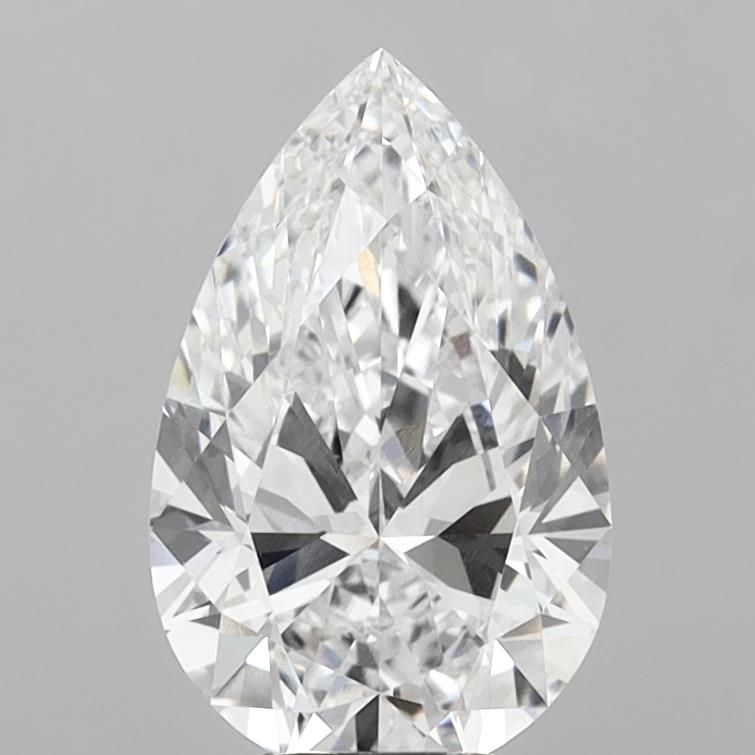 5.07 ct. pear Lab Grown Diamond front image