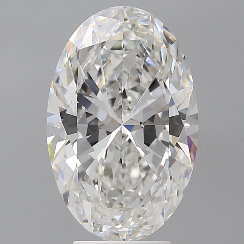 4.57 ct. oval Lab Grown Diamond front image