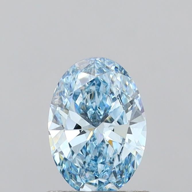 1.0 CT Fancy Vivid Blue OVAL