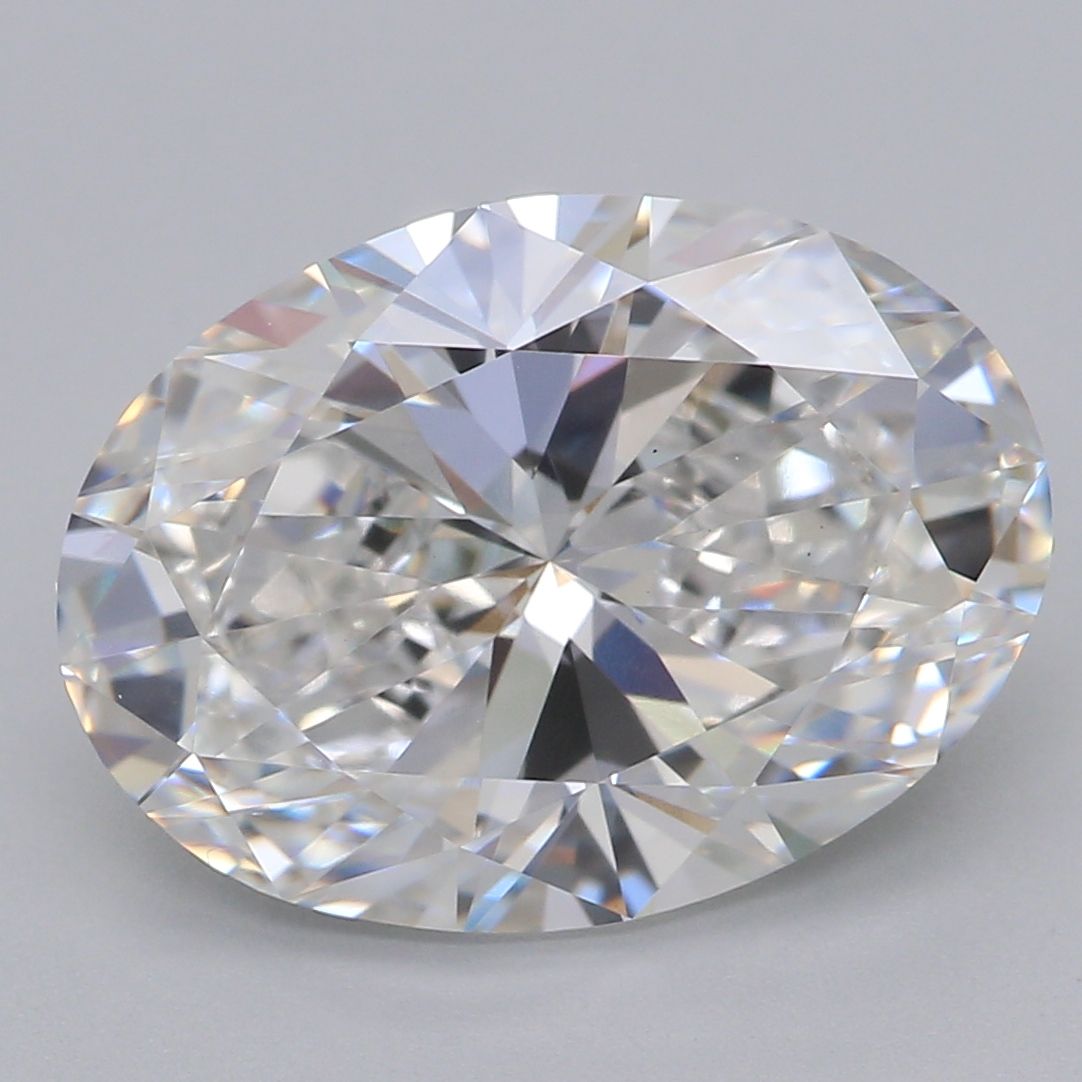 3.50 ct. oval Lab Grown Diamond front image
