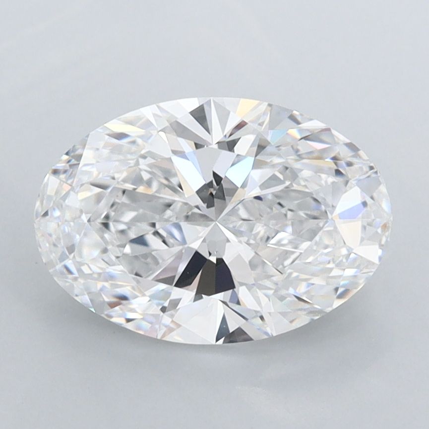 1.72 ct. oval Lab Grown Diamond front image