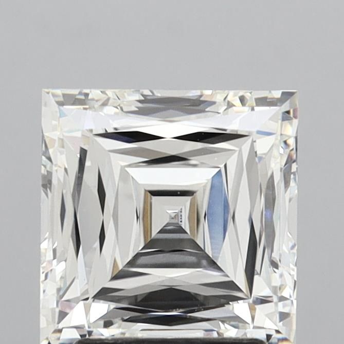 3.08 ct. princess Lab Grown Diamond front image