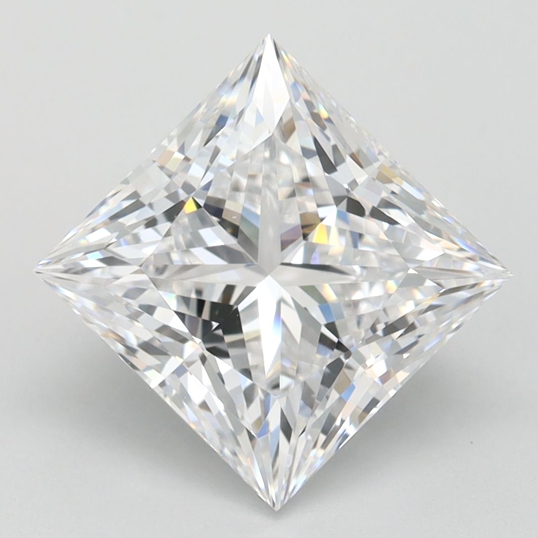 3.03 ct. princess Lab Grown Diamond front image