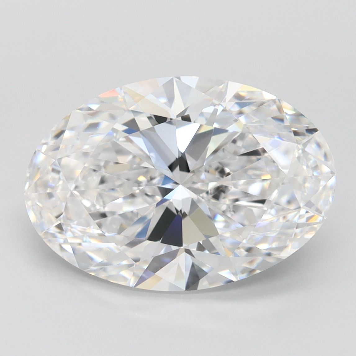 3.08 ct. oval Lab Grown Diamond front image