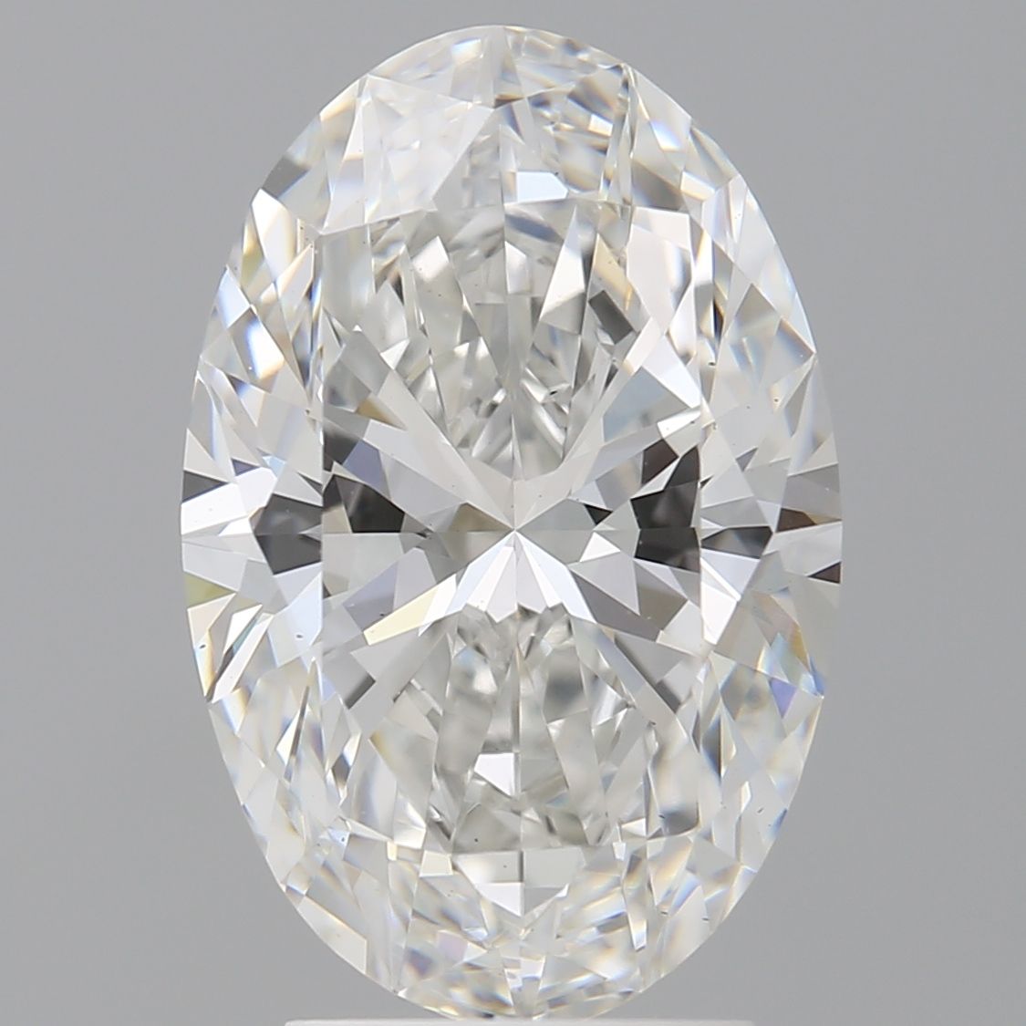 3.55 ct. oval Lab Grown Diamond front image