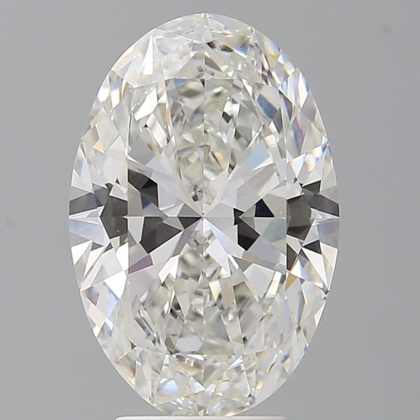 4.58 ct. oval Lab Grown Diamond front image