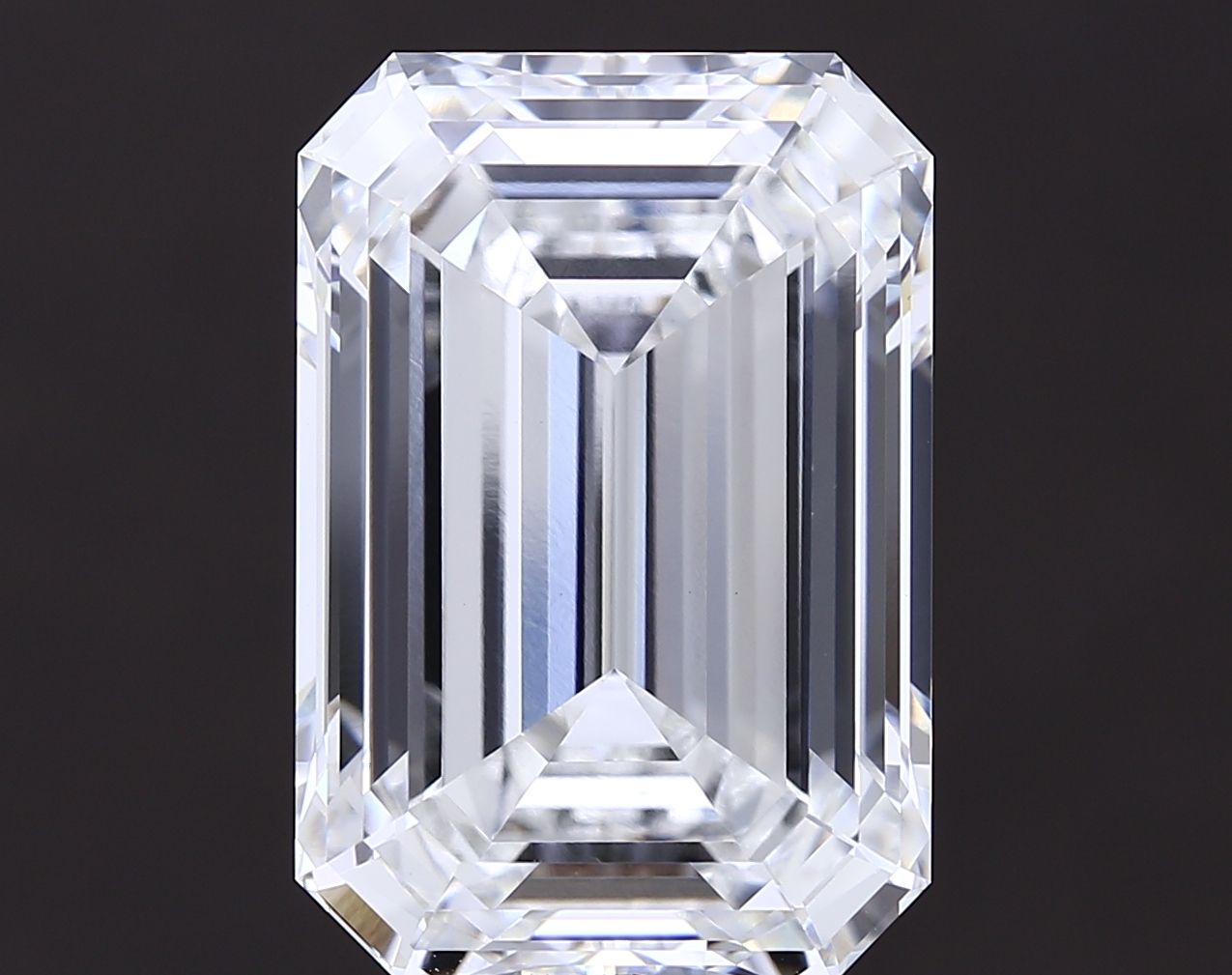 0.69 ct. emerald Lab Grown Diamond front image