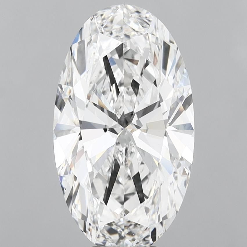2.06 ct. oval Lab Grown Diamond front image