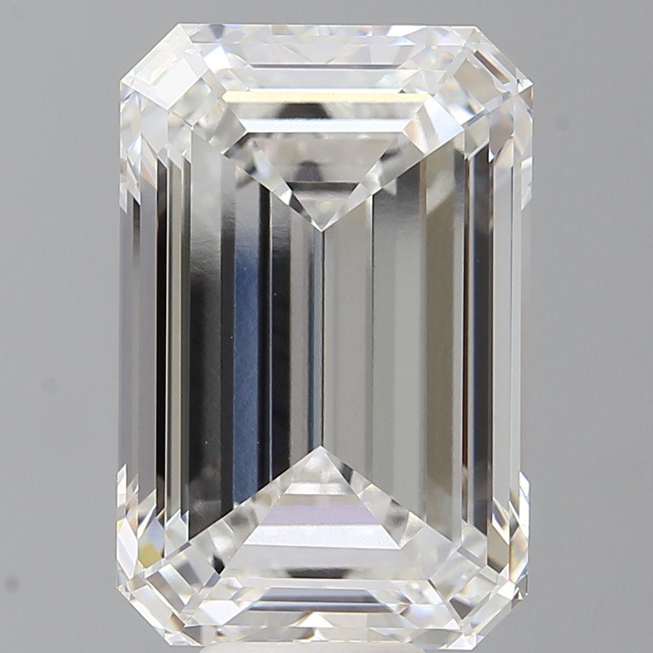 11.58 ct. emerald Lab Grown Diamond front image