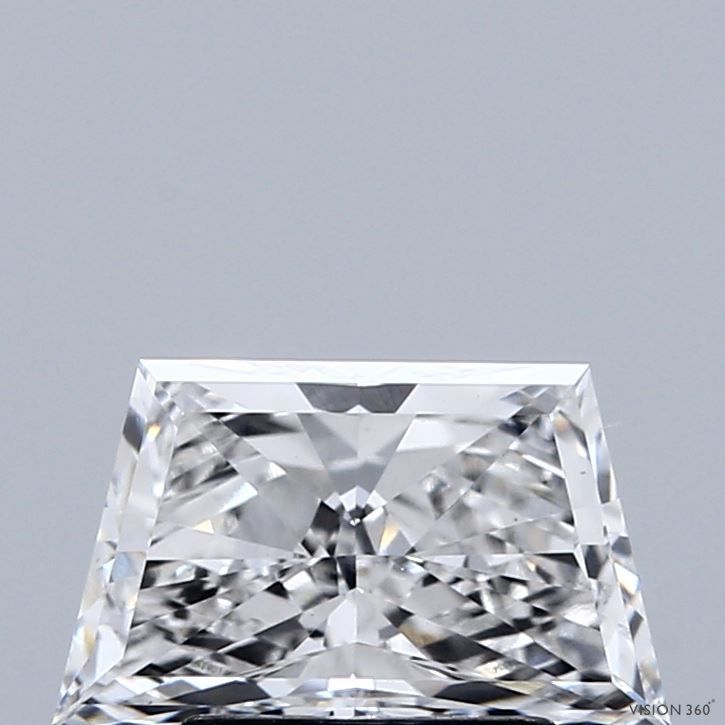 1.75 ct lab-grown Trapezoid Diamond
