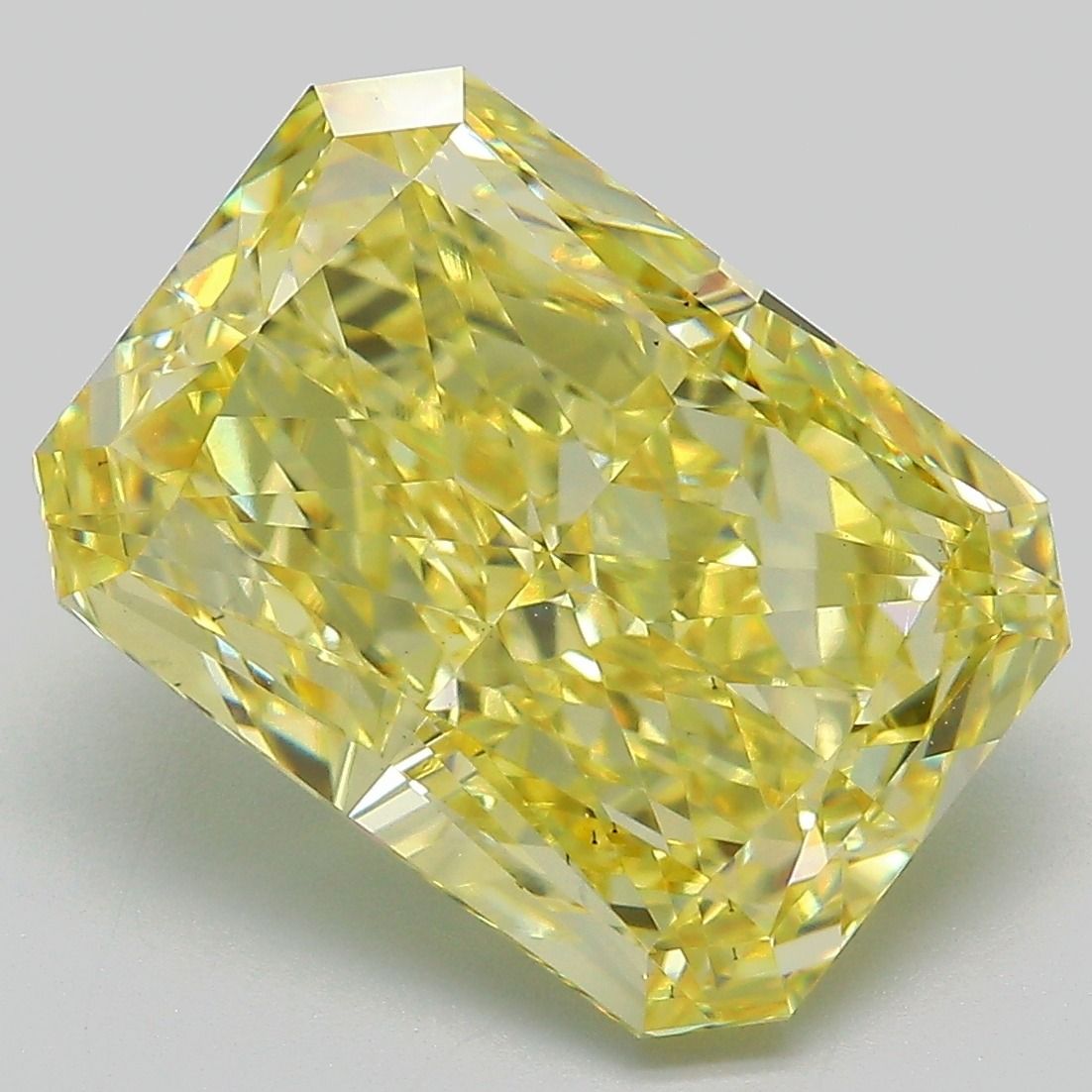 7.64 ct. radiant Lab Grown Diamond front image