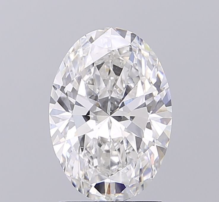 2.02 ct. oval Lab Grown Diamond front image