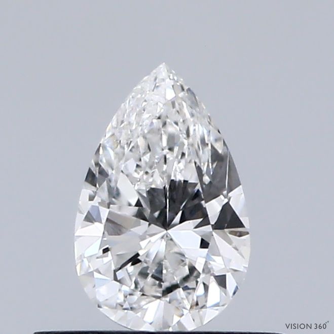 0.41 ct lab-grown Pear Diamond