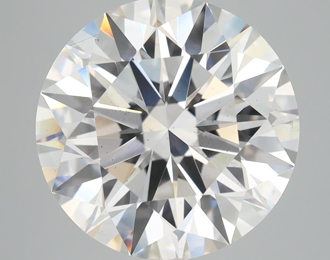 7.03 ct. round Lab Grown Diamond front image