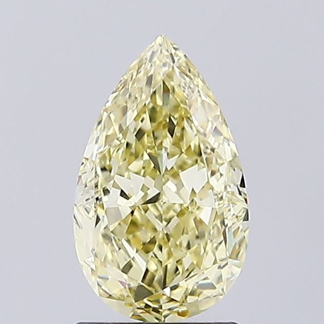 1.54 CT Fancy Yellow PEAR