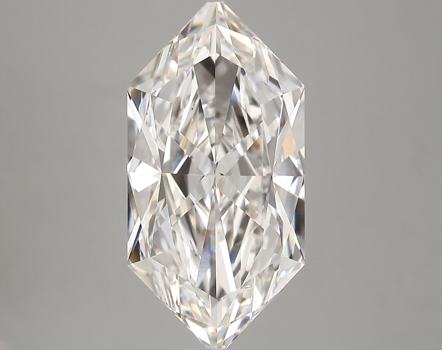 5.29 ct lab-grown Hexagonal Diamond