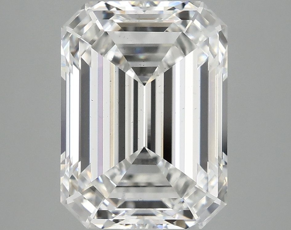 4.10 ct. emerald Lab Grown Diamond front image