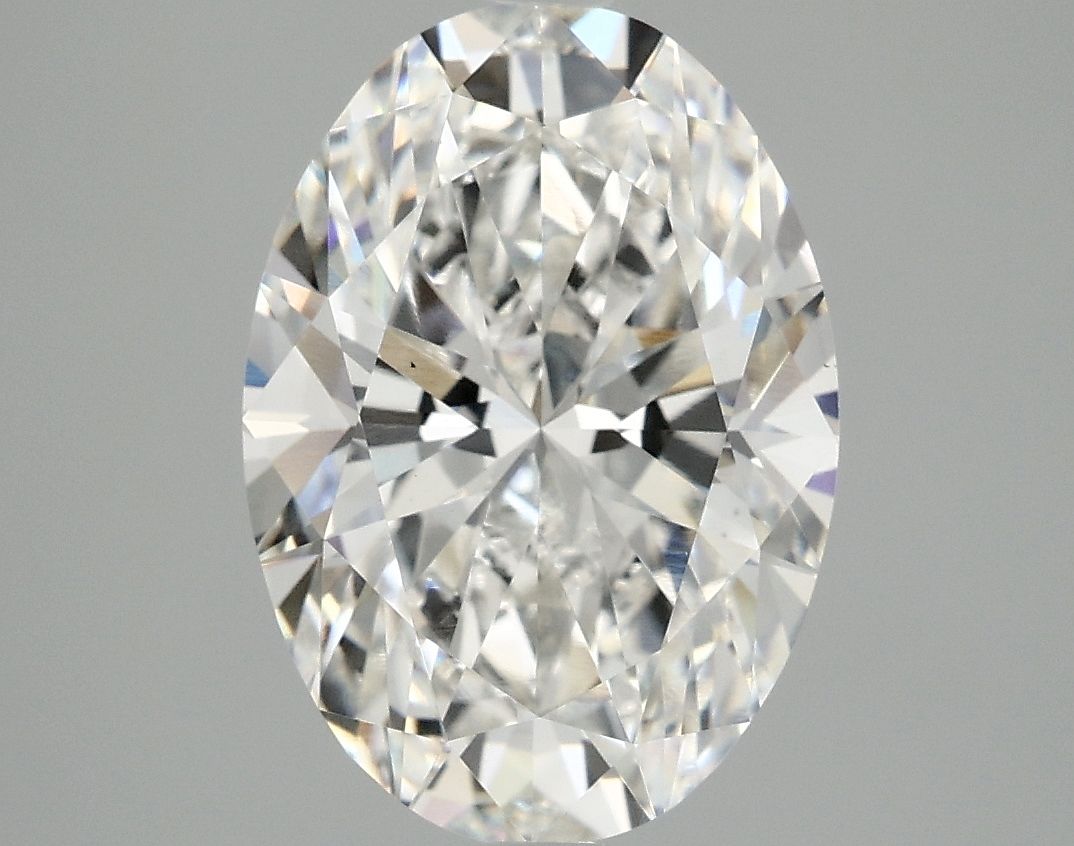 4.09 ct. oval Lab Grown Diamond front image