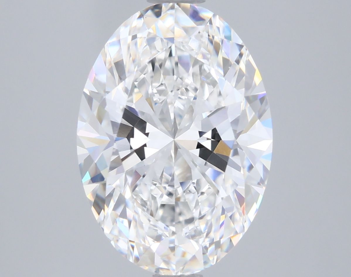 3.01 ct. oval Lab Grown Diamond front image