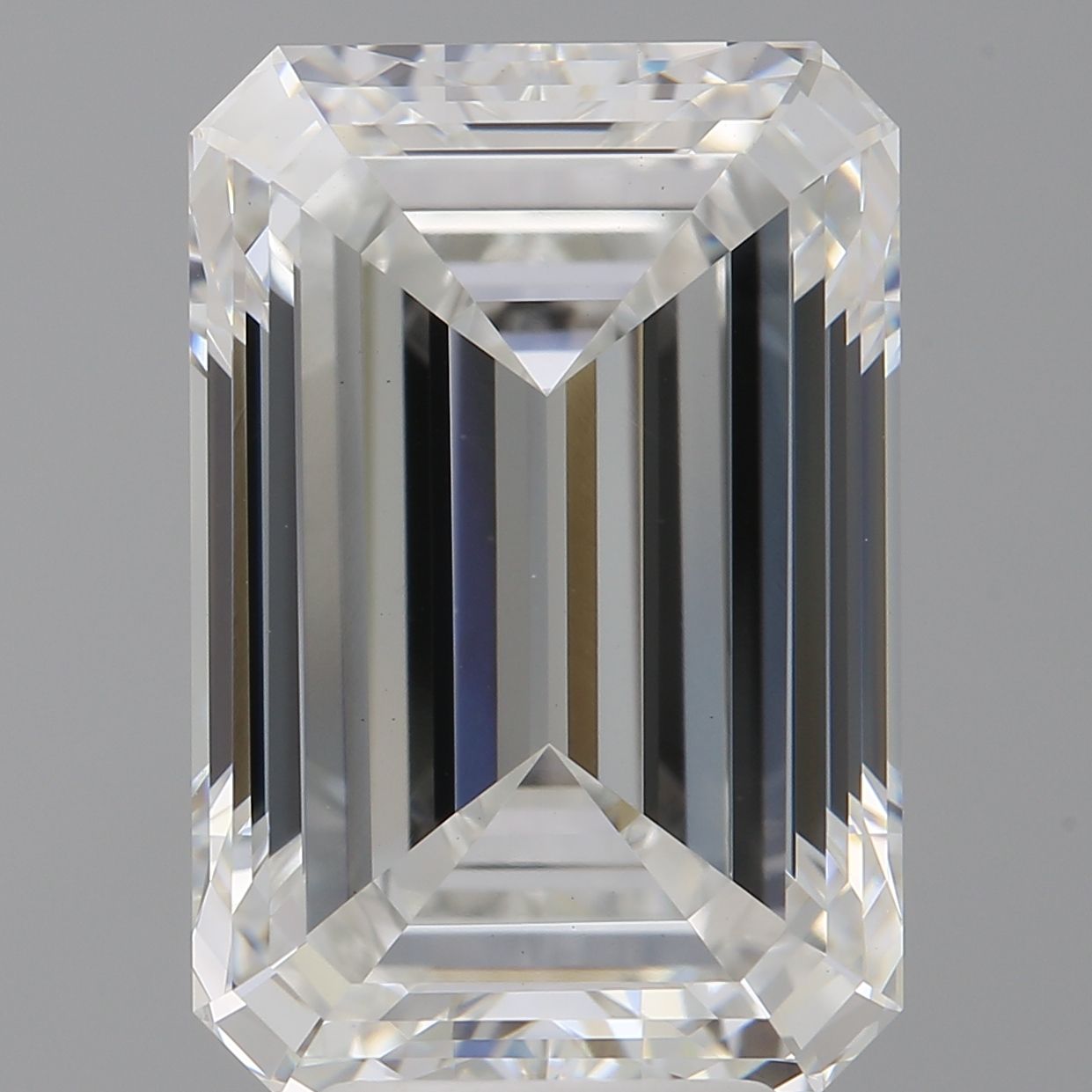 6.09 ct. emerald Lab Grown Diamond front image