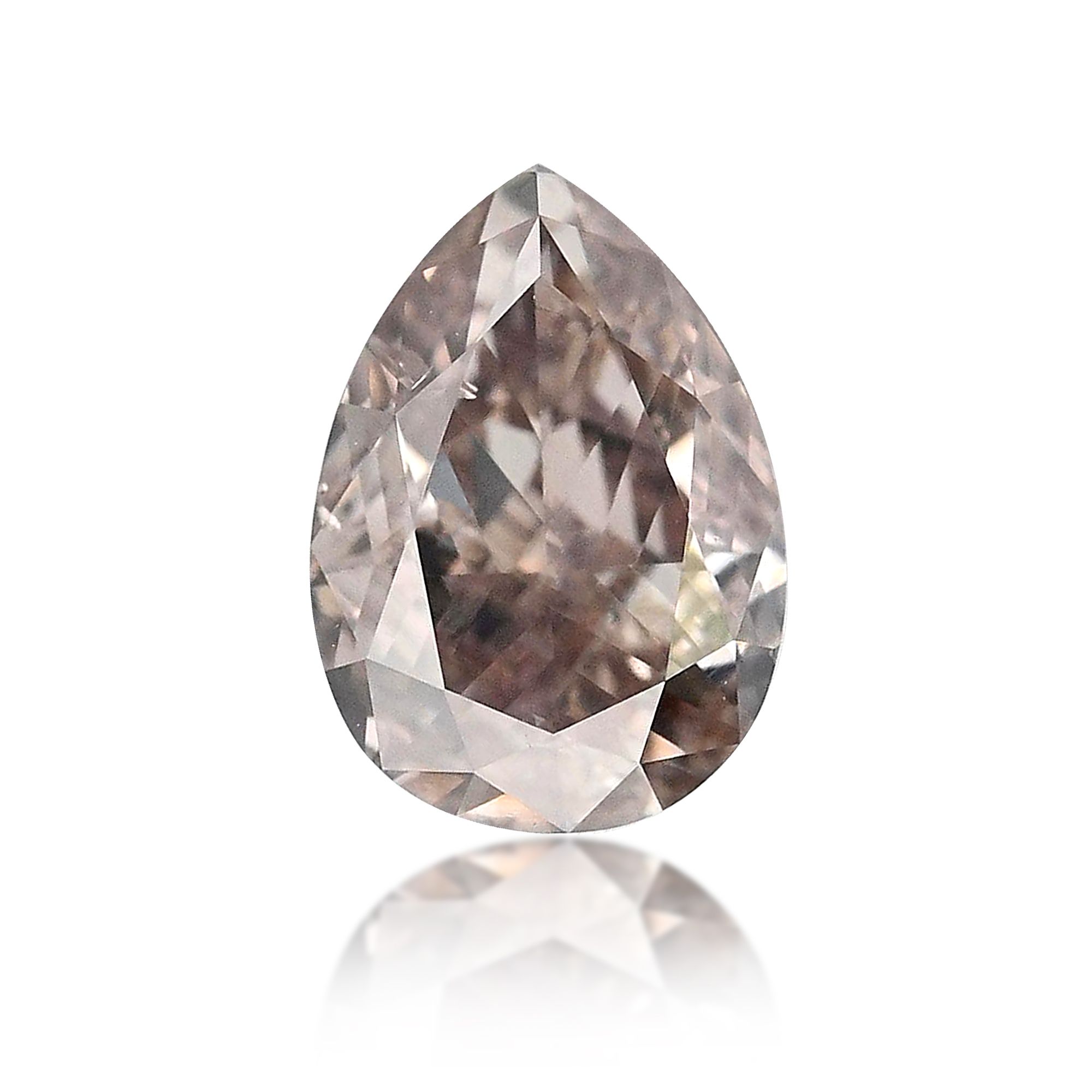 Diament 0.55 ct Fancy Pink Brown/
