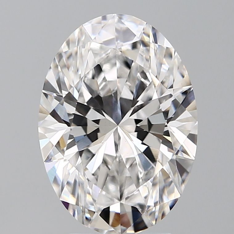 4.08 ct. oval Lab Grown Diamond front image