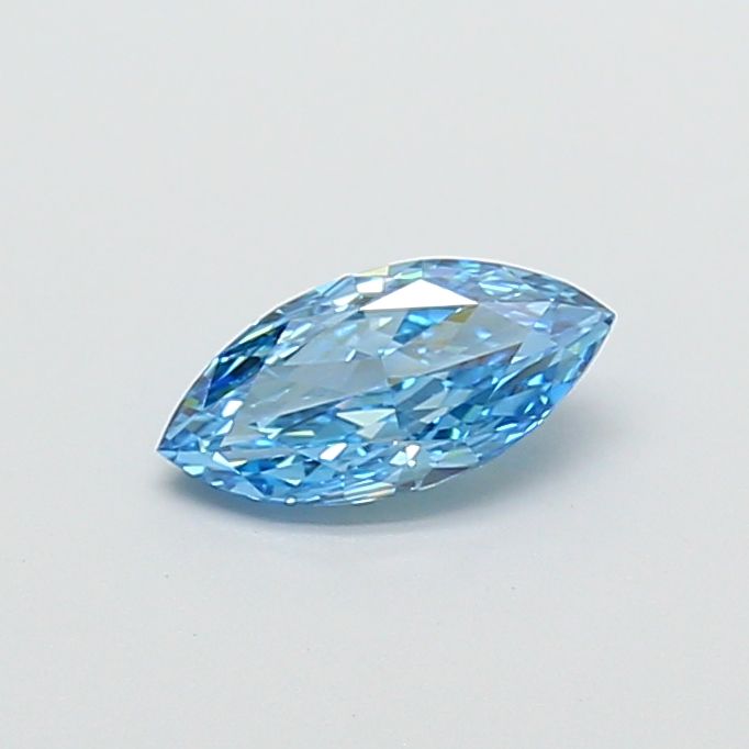 1.01 CT Fancy Vivid Blue MARQUISE
