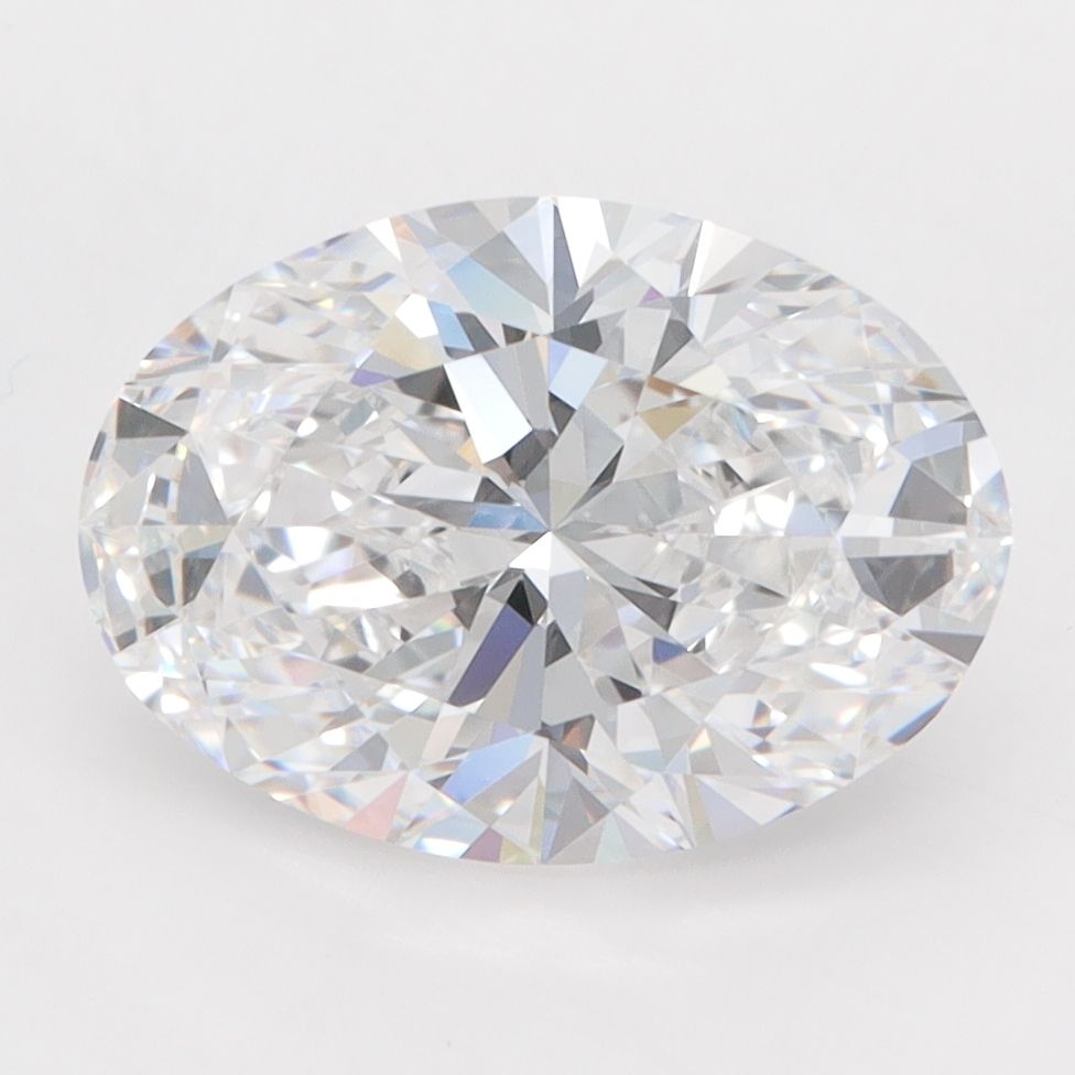 3.28 ct. oval Lab Grown Diamond front image
