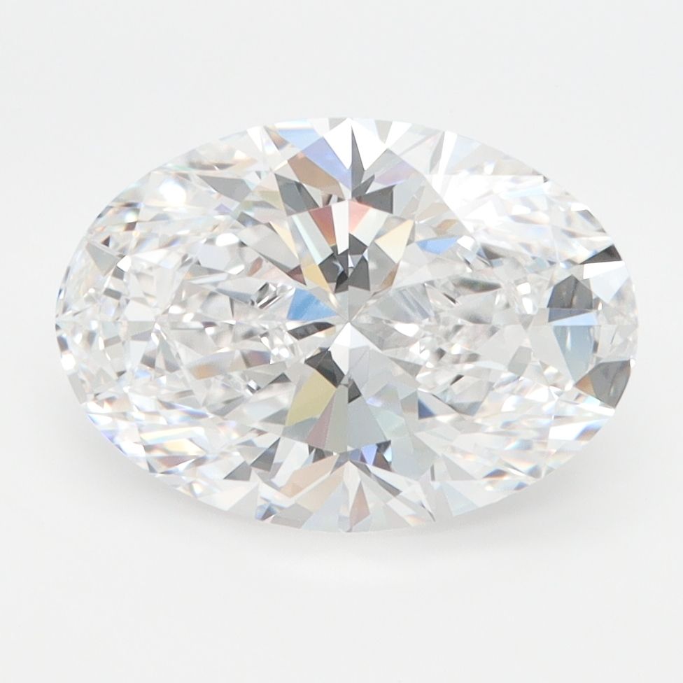 3.07 ct. oval Lab Grown Diamond front image
