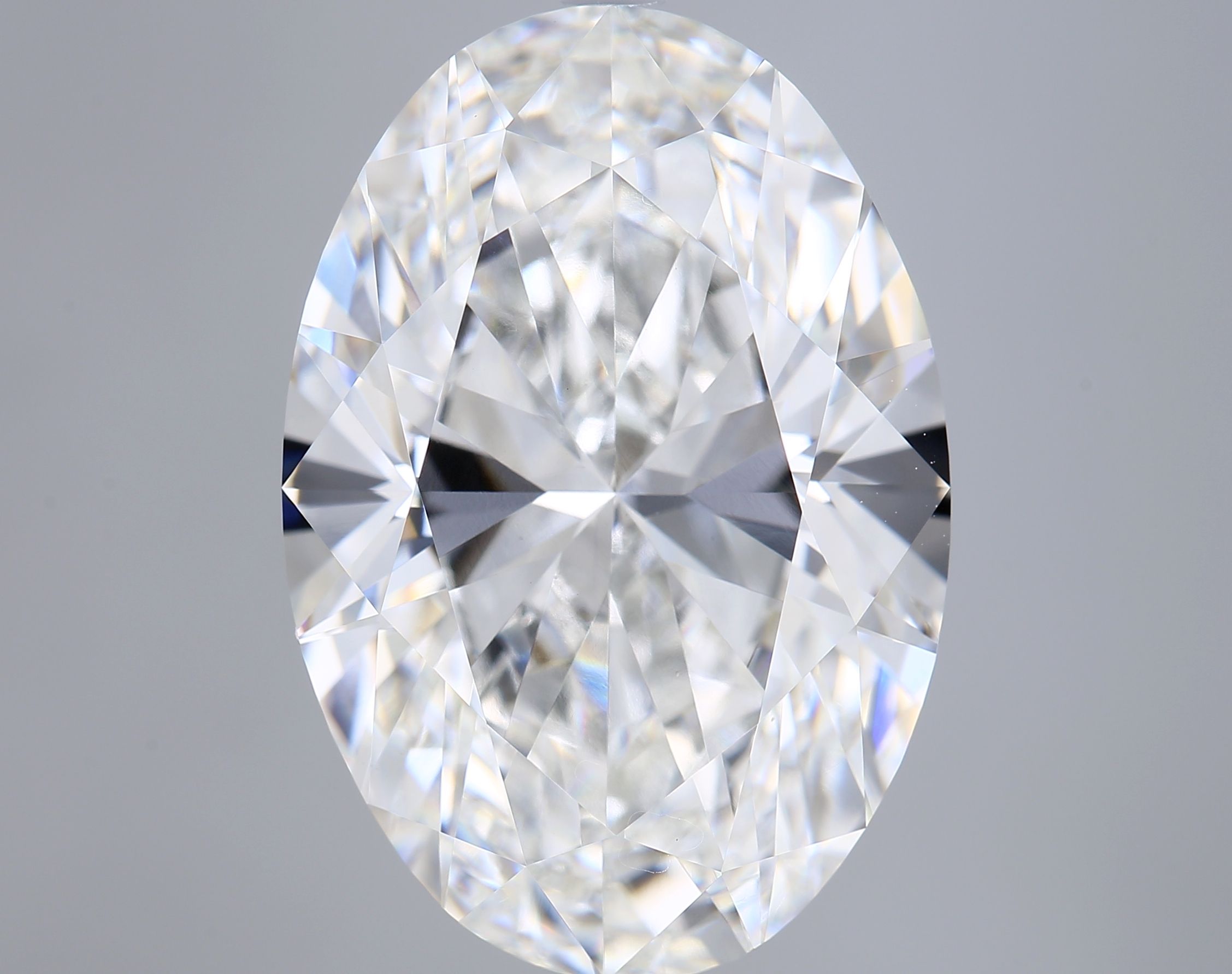 10.00 ct. oval Lab Grown Diamond front image