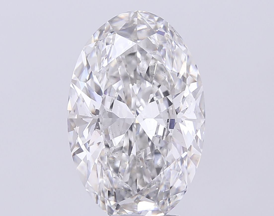 6.04 ct. emerald Lab Grown Diamond front image