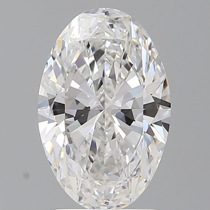 2.58 ct. oval Lab Grown Diamond front image