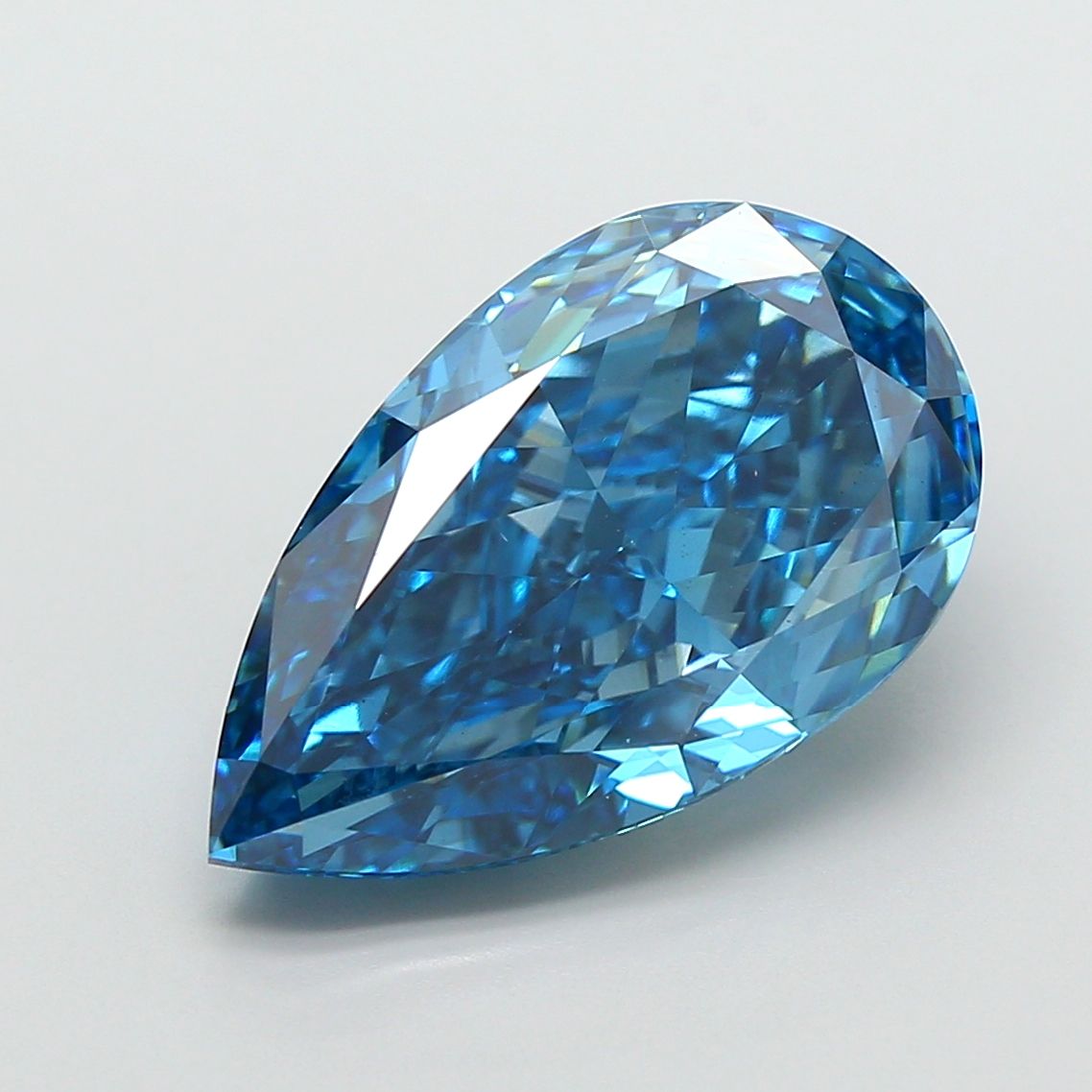 7.10 ct. pear Lab Grown Diamond front image