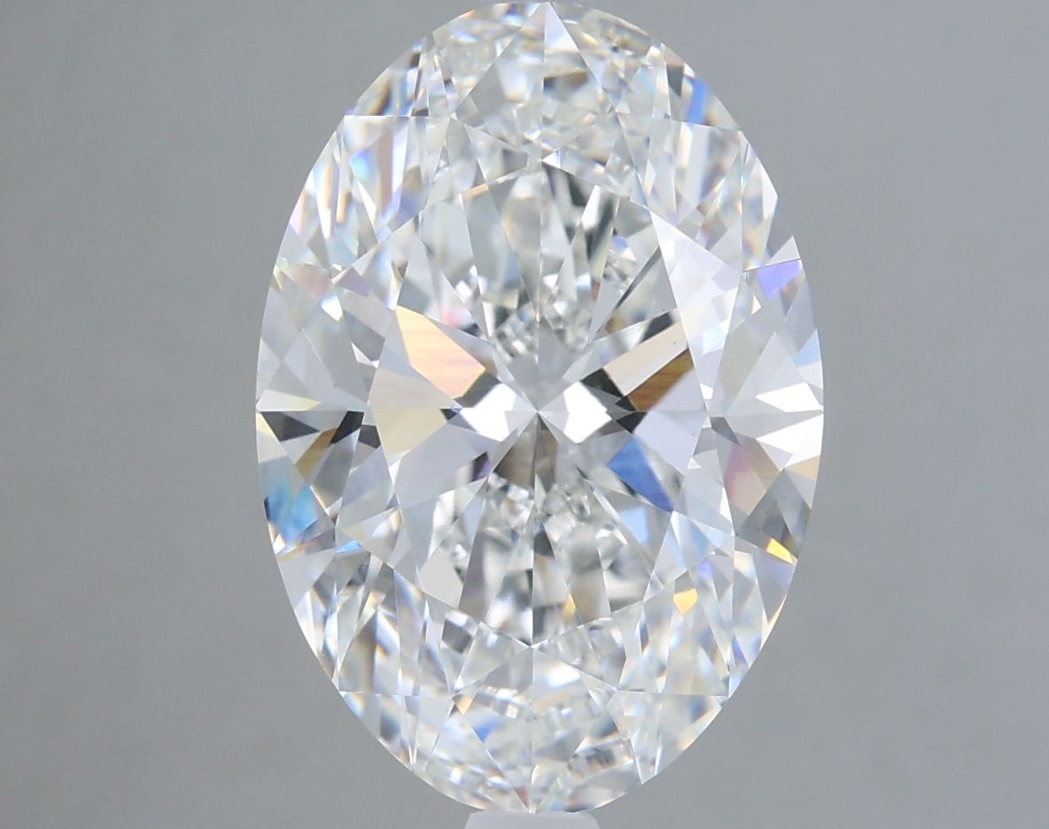 5.05 ct. oval Lab Grown Diamond front image